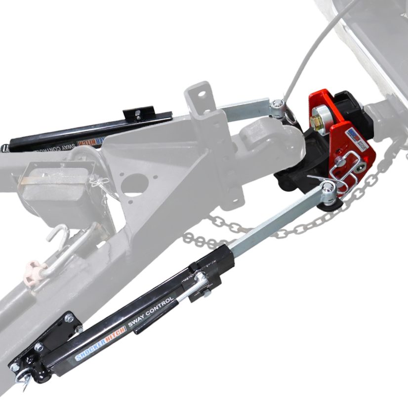 14K Impact Cushion Hitch, Black Combo Ball & 2 Sway Bars