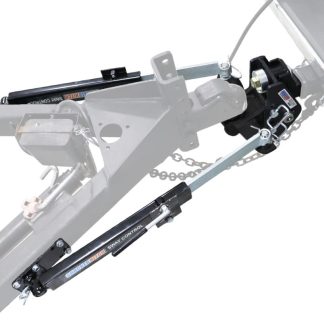 20K Impact Max Cushioning Hitch, Black Combo Ball & Dual Sway Bars