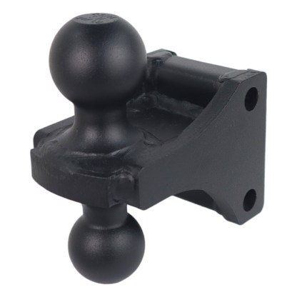 Shocker Black Combo Ball Mount Attachment (2" & 2-5/16" Hitch Balls)