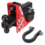 14K Air Hitch w/ Black Combo Ball & Shackle - 2-1/2 Receiver