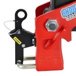40K Gooseneck Air Hitch - Diamond C Square Telescoupler - Coupler Side