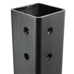 40K Gooseneck Air Hitch - Diamond C Square Telescoupler - Stem