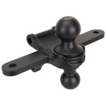 Shocker Black Combo Ball Attachment with Sway Tabs SH-340BLK-SC