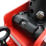 Shocker Multi-Fit Gooseneck Surge Air Hitch & Shift Lock Coupler for 2-5-16 Ball - Grease Zerk Close Up