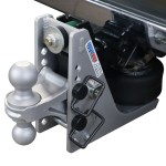 Shocker 10K Streamline Aluminum Air Bumper Hitch with Combo Ball Mount