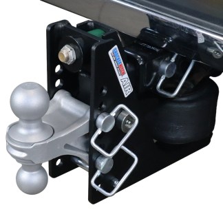 Shocker 12K Max Black Air Bumper Hitch with Combo Ball Mount