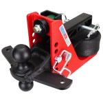 12K Original Air Hitch with Black Combo Ball Mount with Sway Tabs - For 2 Receiver