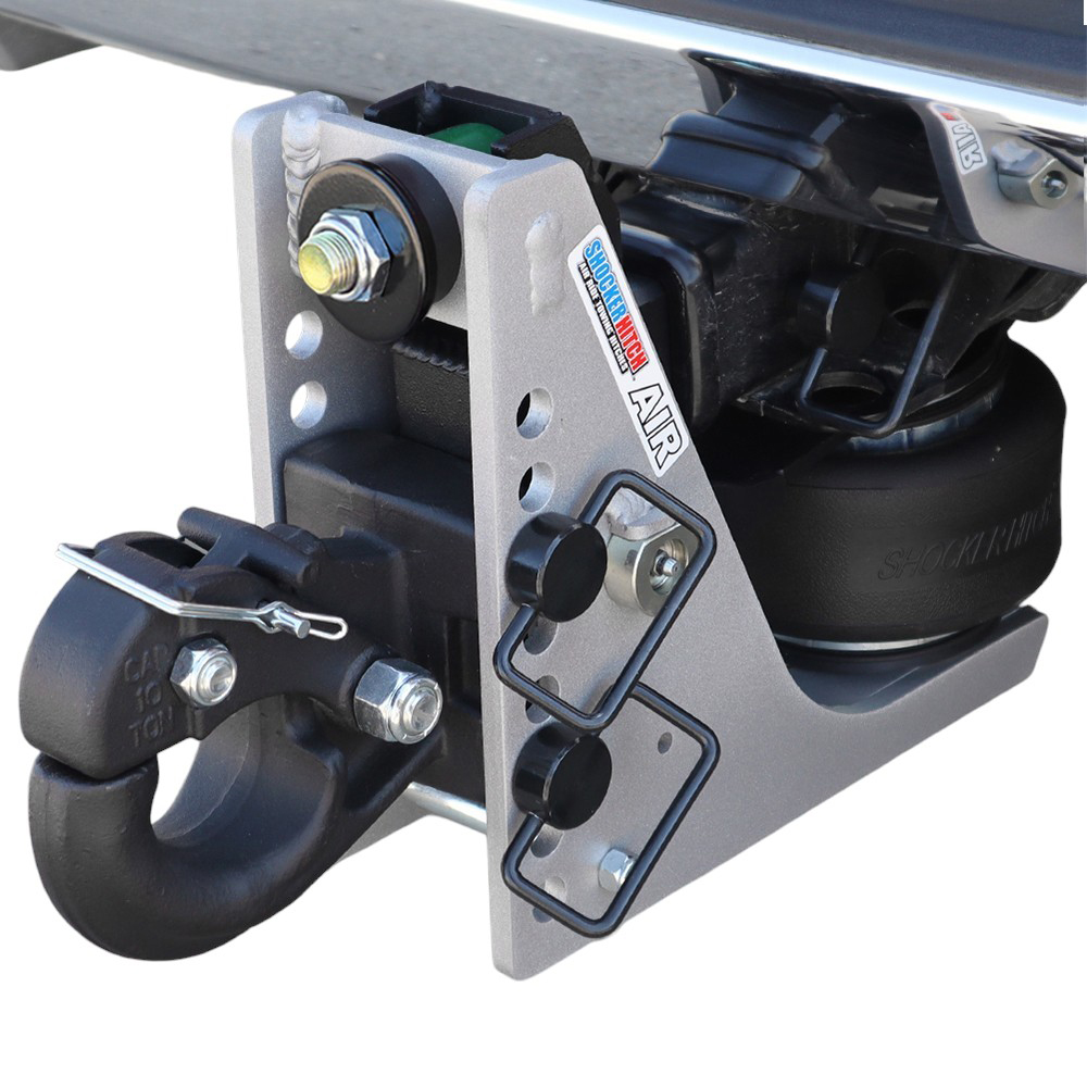 10K Air Hitch & 10-Ton Channel Pintle Installed
