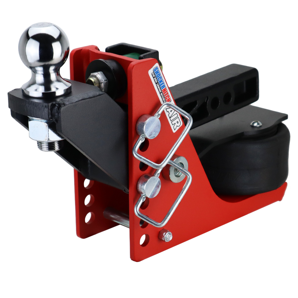 Shocker 14K Original Air Bumper Hitch with Raised Ball Mount with 2-5/16" Ball - For 2" Receiver