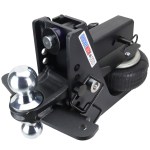 20K HD Max Black Air Hitch & Chrome Sway Tab Combo Ball - 2-1/2" Receiver