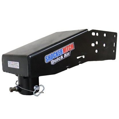 Work with Shocker Gooseneck Pin Box for 5th Wheel Camper (Sold Separately)