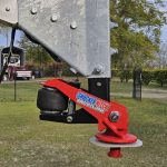 Gooseneck Air Hitch with 40K Kingpin Installed