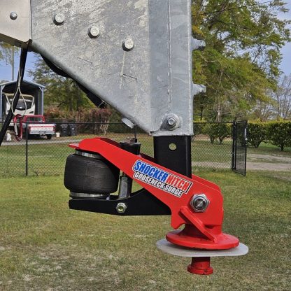 Gooseneck Air Hitch with 40K Kingpin Installed