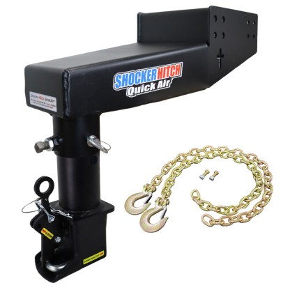 Shocker 5th Wheel to Gooseneck Shift Lock Coupler Conversion Kit with Chains - Turning Point