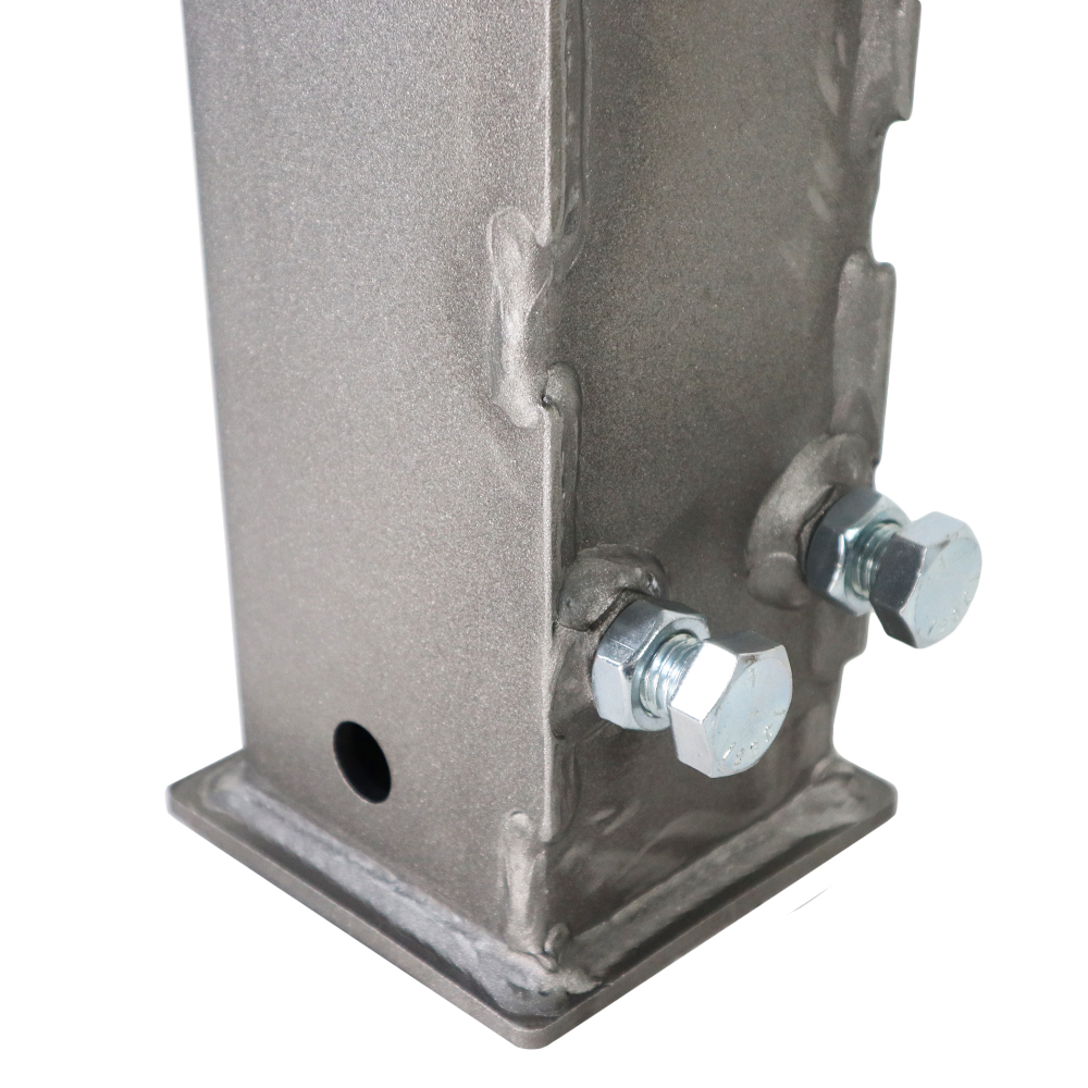 Shocker Outer Square Gooseneck Tube Sleeve with 2 Set Bolts & Jam Nuts