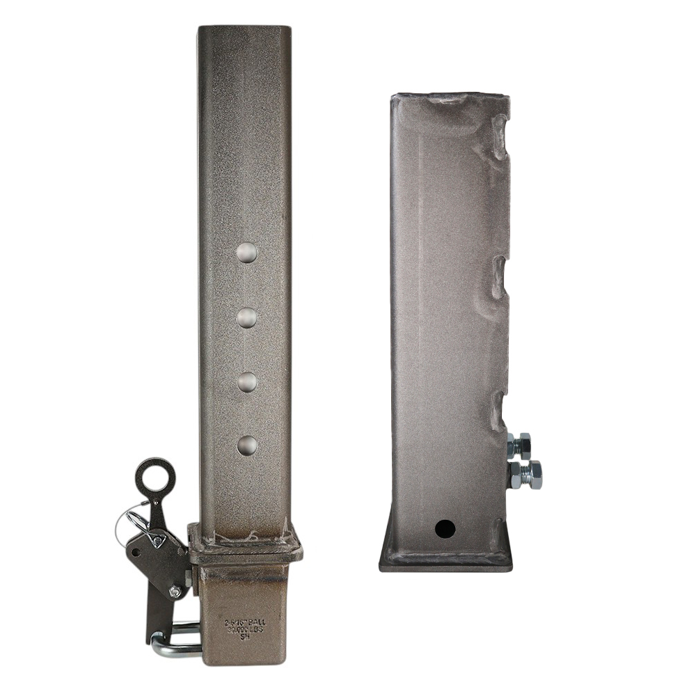 Shocker Square Gooseneck Outer Sleeve & Inner Stem Tube Shift Lock Coupler