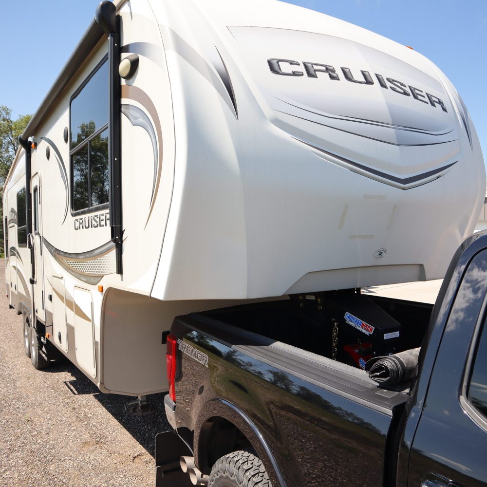 Quick Air 5th Wheel to Goose Kit - Safer Smoother Towing