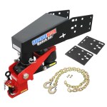 Quick Air 5th Wheel to Gooseneck Kit with Shift Lock Coupler & Chain Kit - Spacer Plates