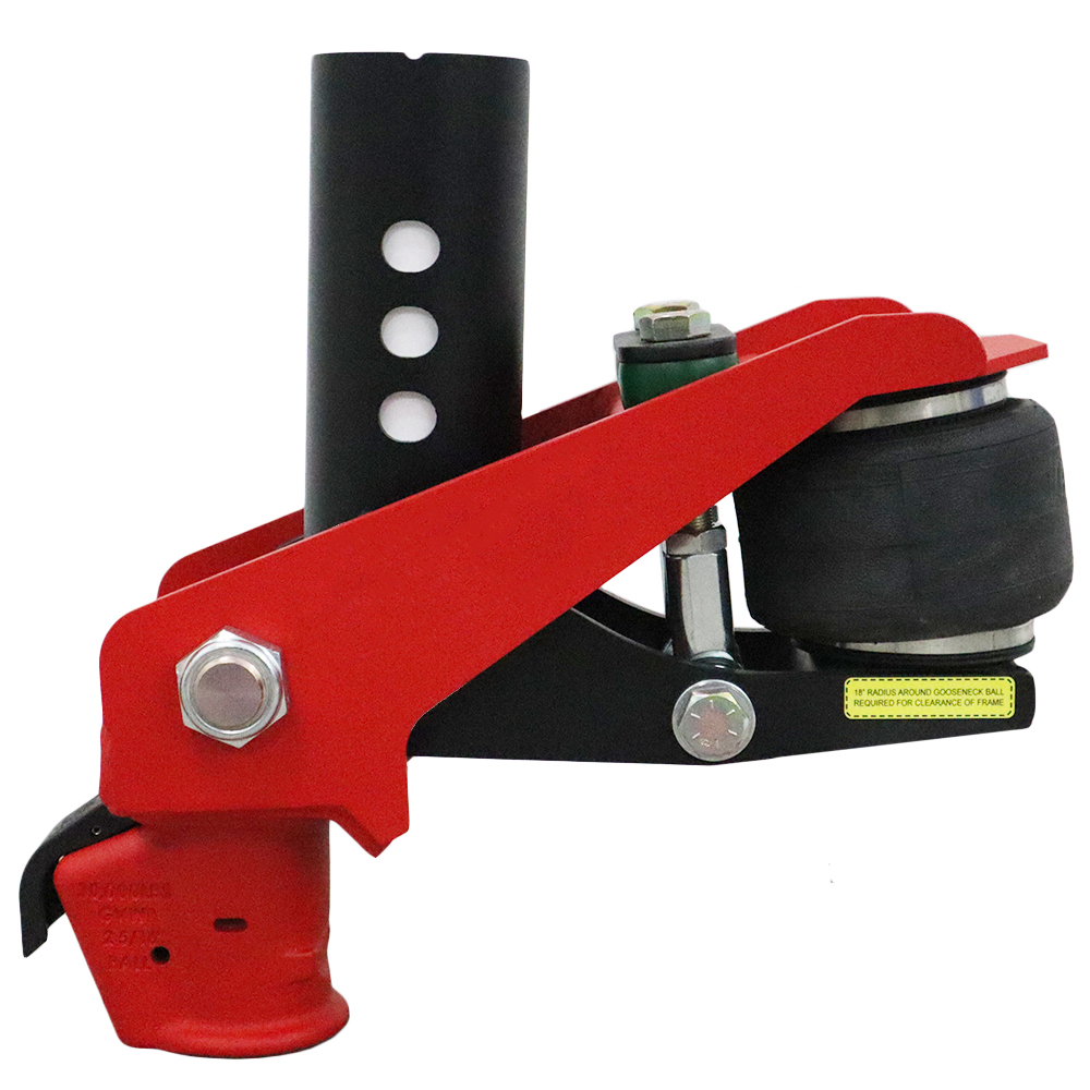 Quick Air Gooseneck Air Hitch & Demco Coupler For 5th Wheel Gooseneck Pin Box (Not for Use with Normal Gooseneck Trailer)