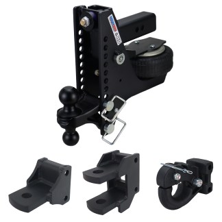 Shocker Super Drop Air HItch Farm Mount Towing Kit