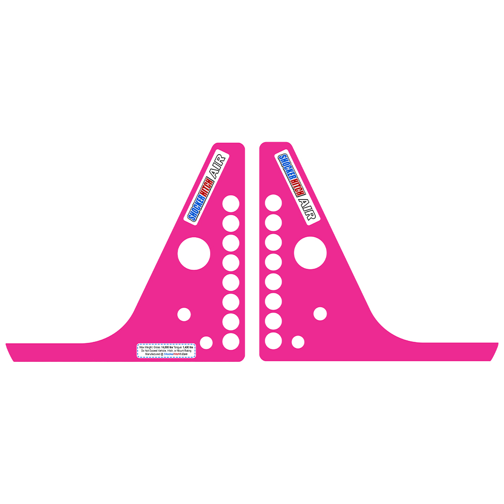Custom Hitch Decal - 14K Hot Pink