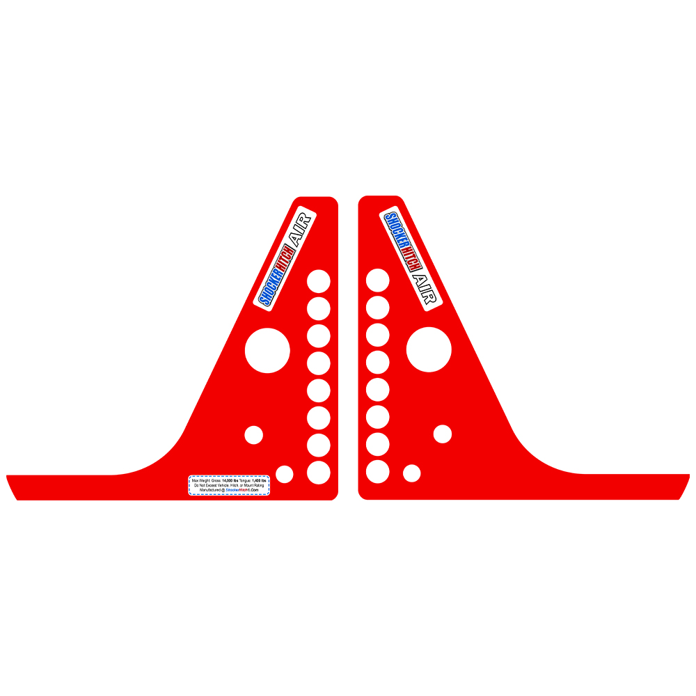 Custom Hitch Decal - 14K Red