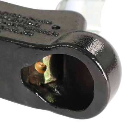 Demco Metal Handle EZ Latch Trailer Coupler -Coupler Unlocked