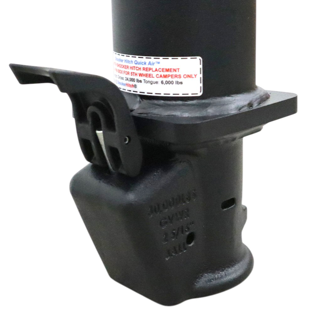 Gooseneck Stem with Demco Coupler (Unlatched) For 5th Wheel Gooseneck Pin Box