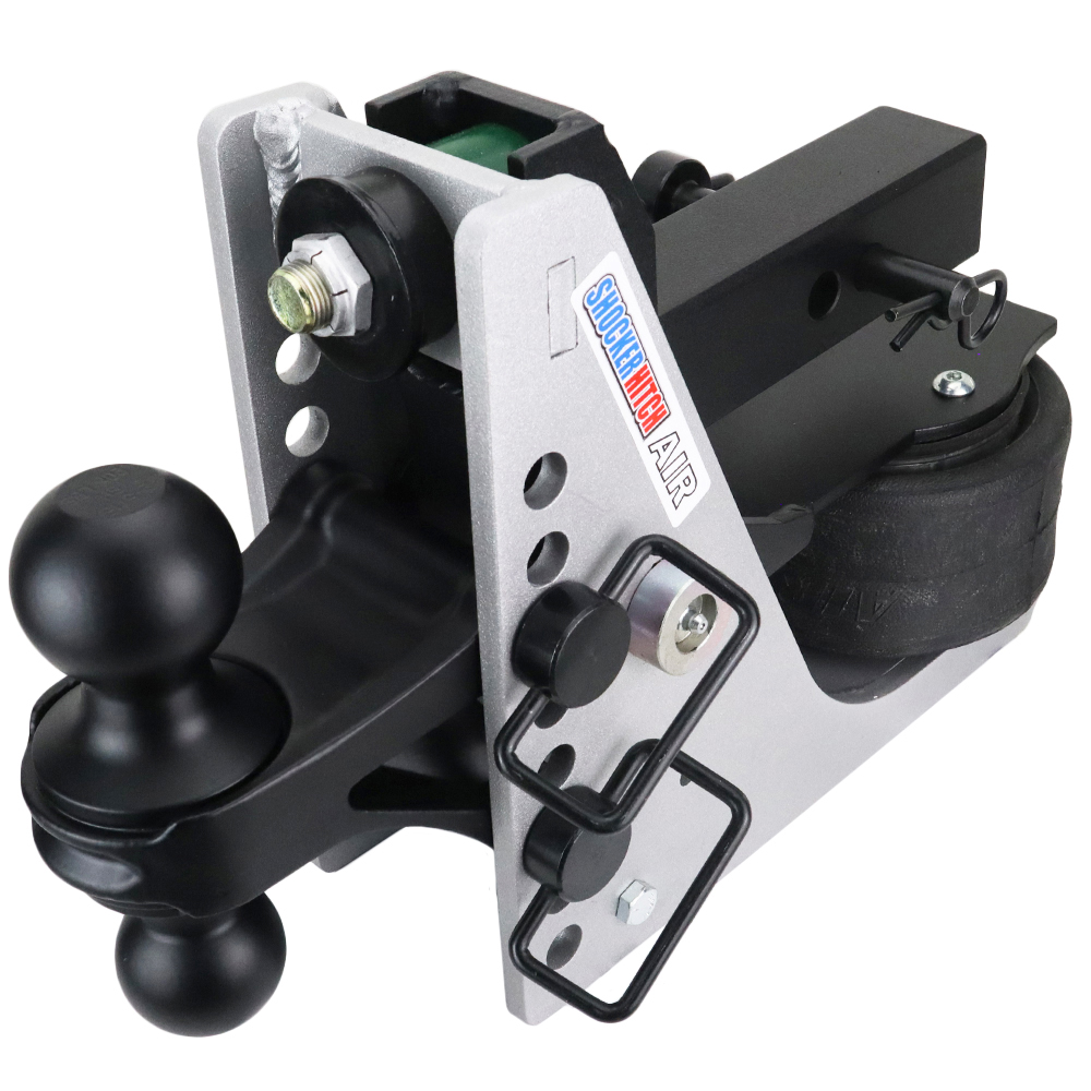 10K Air Hitch & Black Combo Ball - 2" Receiver