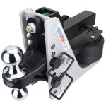 Aluminum 10K Air Hitch & Chrome Combo Ball - 2" Receiver