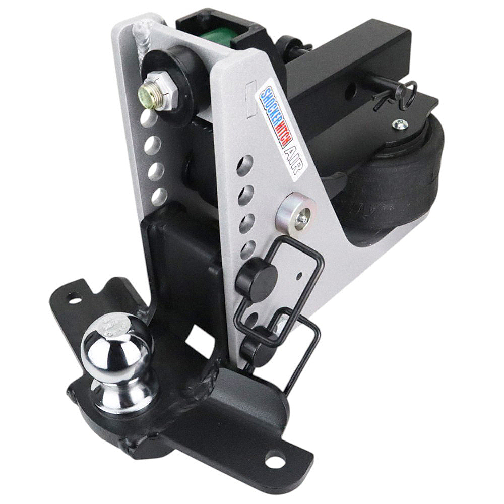 10K Air Hitch & Sway Tab Drop Mount w/ 2-5/16" Ball - 2" Receiver