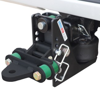 14K Max Air Hitch & Cushioned Drawbar Installed