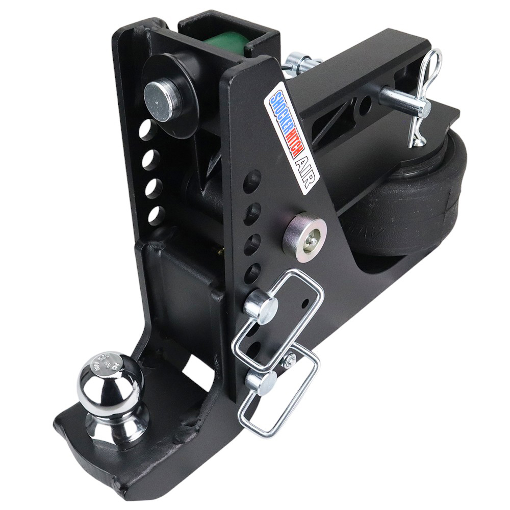 14K Max Black Air Hitch & Drop Mount w/ 2" Ball - 2" Receiver