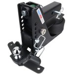 14K Max Black Air Hitch & Sway Tab Drop Mount w/ 2" Ball - 2-1/2" Receiver