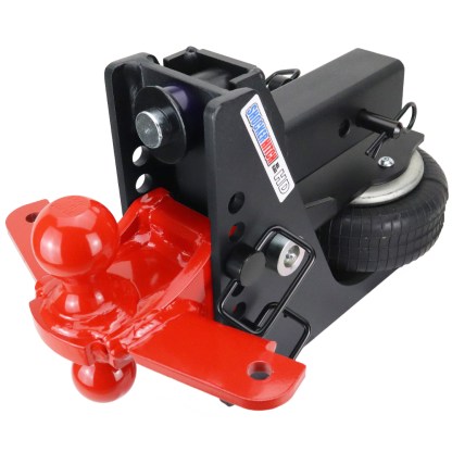 20K HD Max Black Air Hitch & Red Sway Tab Combo Ball - 2-1/2" Receiver