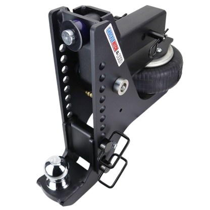20K Super Drop Max Black Air Hitch & Drop Mount w/ 2-5/16" Ball - 2-1/2" Receiver