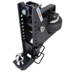 20K Super Drop Max Black Air Hitch & Drop Mount w/ 2-5/16" Ball - 2" Receiver