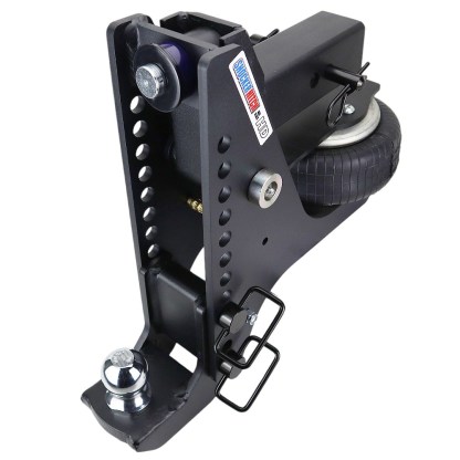 20K Super Drop Max Black Air Hitch & Drop Mount w/ 2" Ball - 2-1/2" Receiver