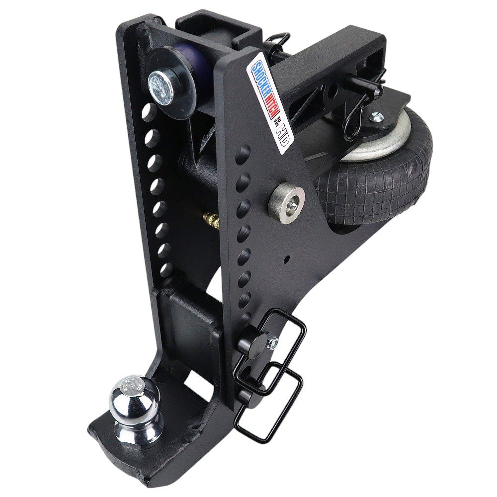 20K Super Drop Max Black Air Hitch & Drop Mount w/ 2" Ball - 2" Receiver