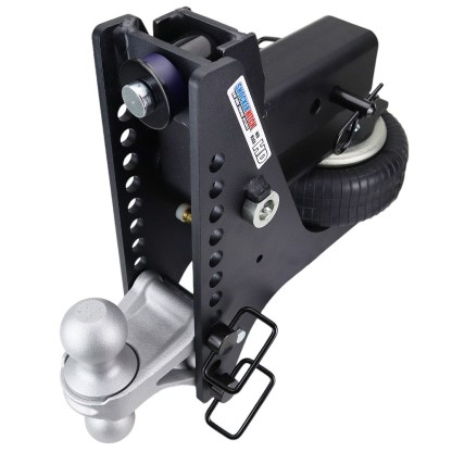 20K Super Drop Max Black Air Hitch & Silver Combo Ball - 3" Receiver