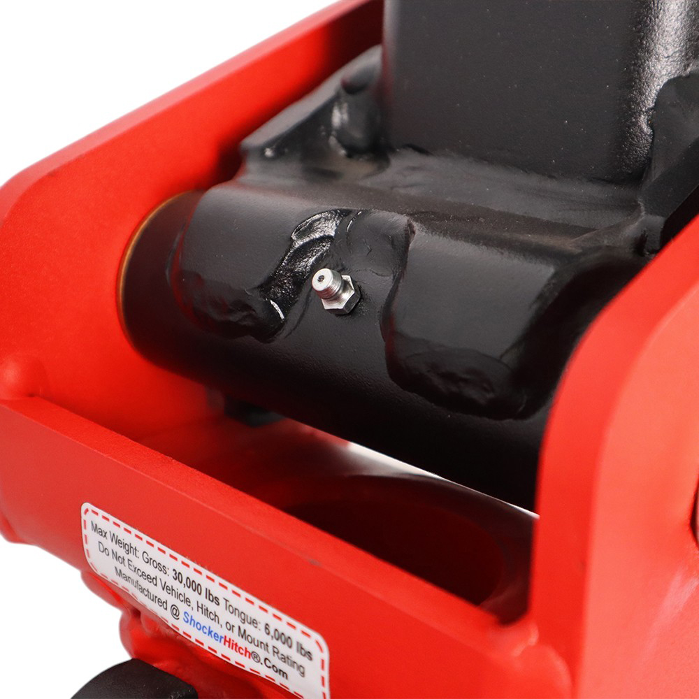 Grease Zerk for 1.25" Gooseneck Pivot Bolt - Square Blank Stem