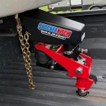 Shocker Quick Air 5th Wheel to Gooseneck Conversion Kit with Demco EZ Latch Coupler (with chain kit) - Installed