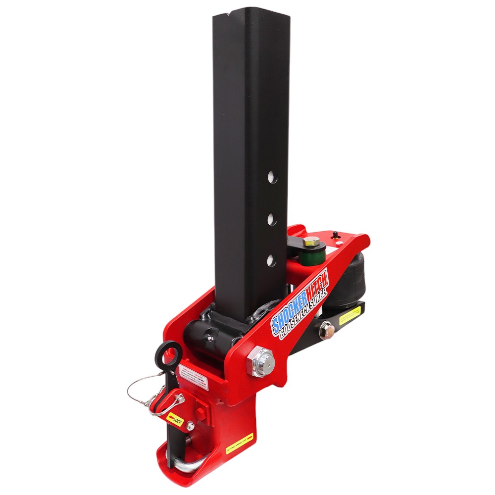 Gooseneck Air Hitch & Shift Lock Coupler for 2-5/16" Ball - SH-SQ-STR-SL - Square Stem-