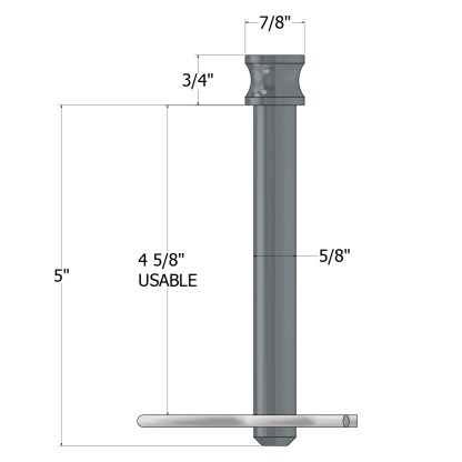 Bullet Bumper Hitch Pins Diagram