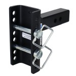 Shocker XR Channel Drop Hitch - Fits 2" Receiver - 8 Hole Frame