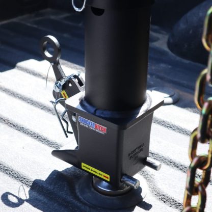 5th Wheel to Shift Lock Gooseneck Coupler Attached to Ball