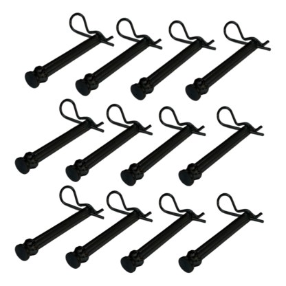 Black Bullet Bumper Hitch Replacement Pins - 12 Pack