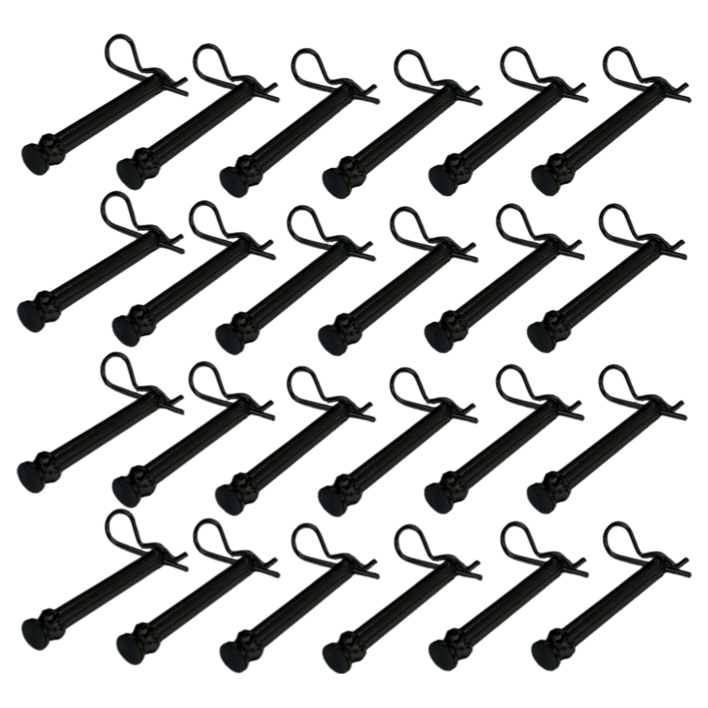 Black Bullet Bumper Hitch Replacement Pins- 24 Pack