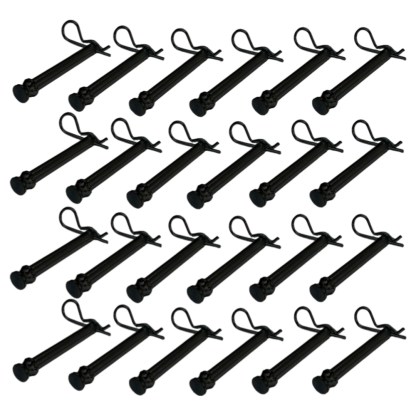 Black Bullet Bumper Hitch Replacement Pins- 24 Pack