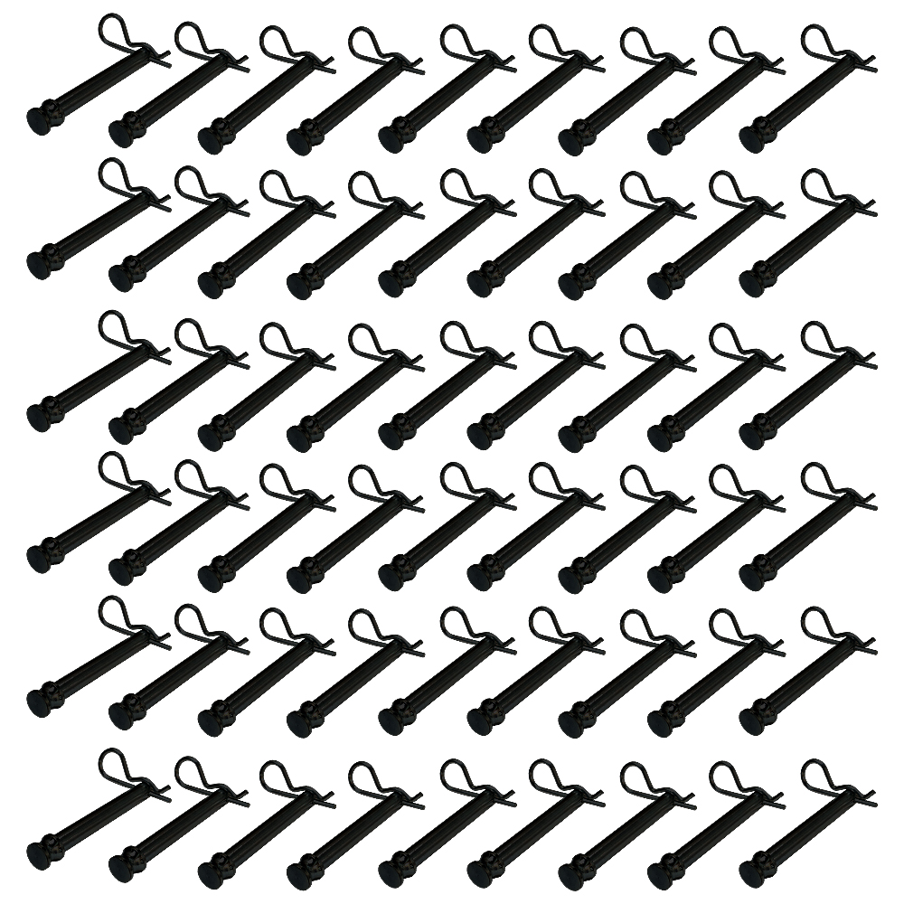 Black Bullet Bumper Hitch Replacement Pins - 48 Pack